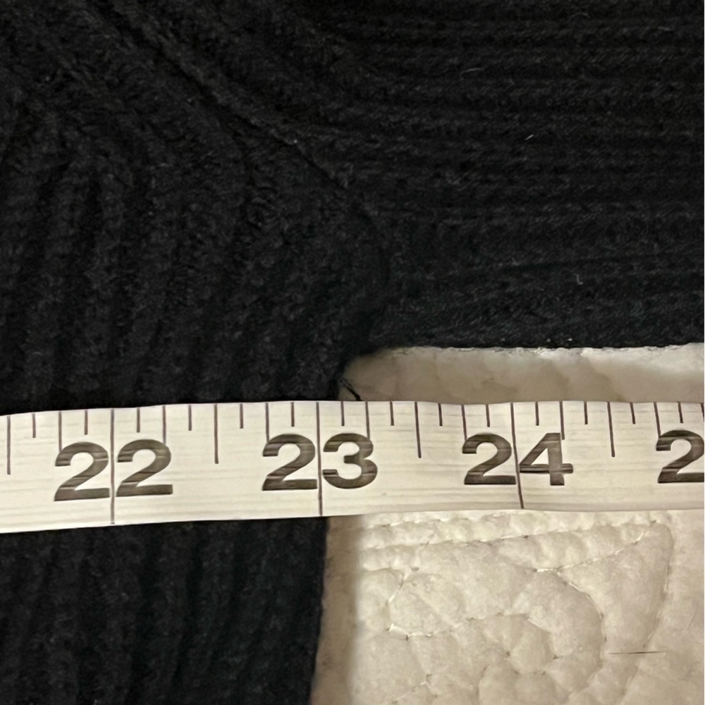 Vince Black Cashmere Blend Sweater with Back Tie Detail, size M - Picture 12 of 12